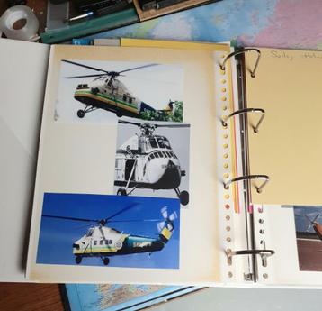 130 Sikorsky S-58 - (herdruk) foto's in insteek foto album   beschikbaar voor biedingen