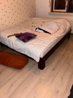 Auping auronde 180 200, Ophalen, Gebruikt, Bruin, Tweepersoons