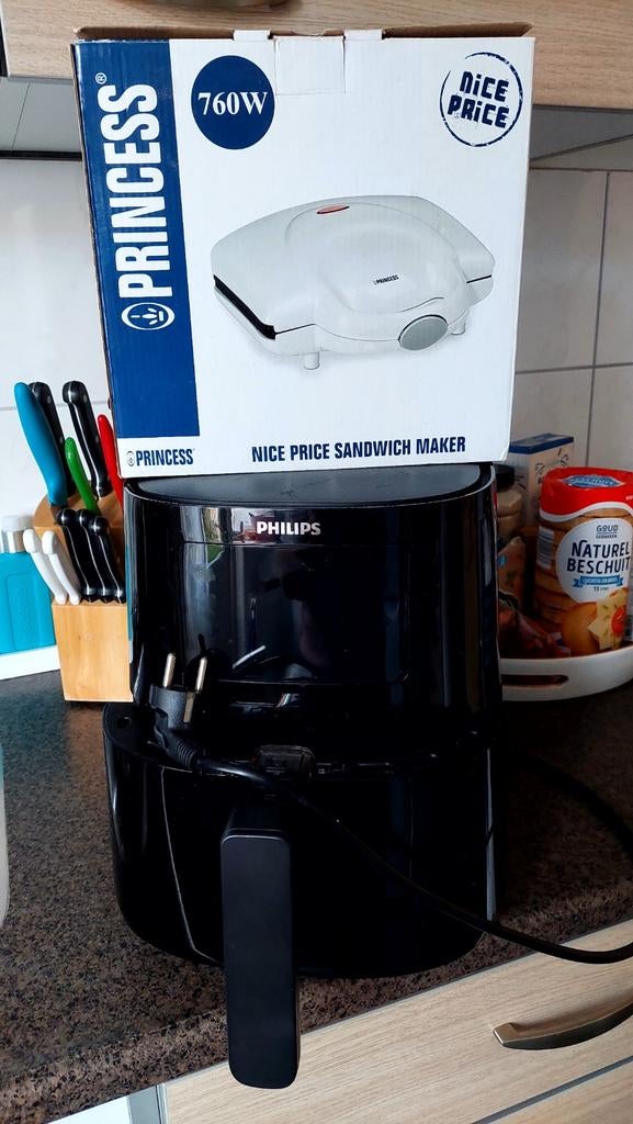 Philips Airfryer & Princess Tosti-ijzer, Ophalen