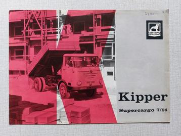 BÜSSING Type KIPPER SUPERCARGO 7/14 Brochure / Folder beschikbaar voor biedingen