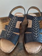 Zo goed als nieuwe sandalen maat 38, Blue Box, Zwart, Zo goed als nieuw, Sandalen of Muiltjes