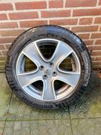 4x Renault Clio Banden met aluminium Velgen - 195/55 R16, Auto-onderdelen, Ophalen, Gebruikt, 16 inch, Banden en Velgen
