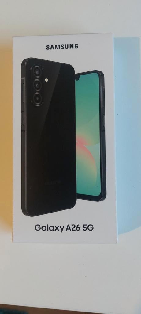 Samsung Galaxy a26 128gb + hoesje, Telecommunicatie, Mobiele telefoons | Samsung, Zo goed als nieuw, Galaxy A, 128 GB, Zwart, Ophalen of Verzenden