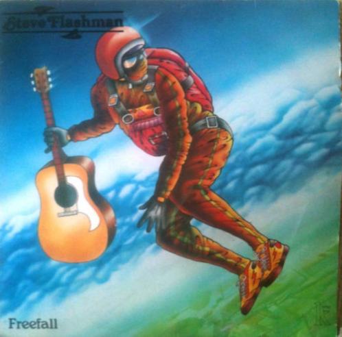 LP STEVE FLASHMAN - FREE FALL ( Poprock UK ), Cd's en Dvd's, Vinyl | Rock, Gebruikt, Poprock, 12 inch, Verzenden