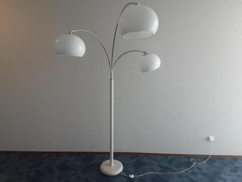 VINTAGE DIJKSTRA BOLLEN BOOG SPACE AGE VLOERLAMP DRIE ARMEN, Huis en Inrichting, Lampen | Vloerlampen, Gebruikt, 150 tot 200 cm