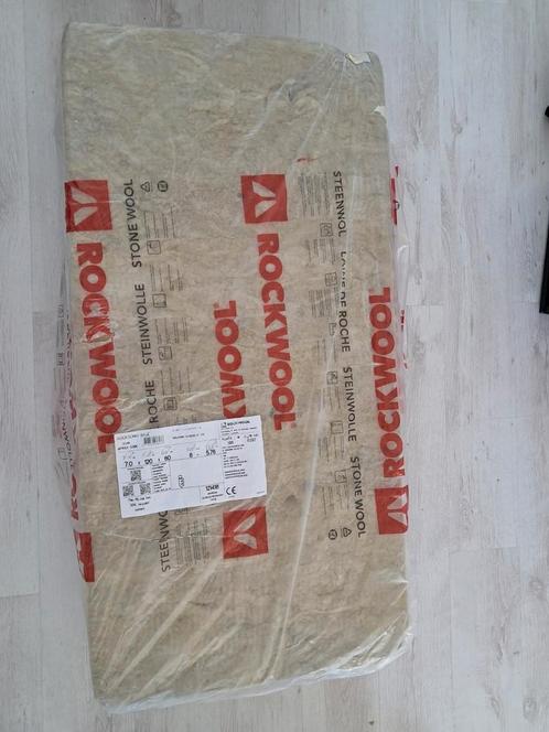 Rockwool Rocksono Base steenwolplaat 1200x600x70mm RD 1,85, Doe-het-zelf en Verbouw, Isolatie en Afdichting, Nieuw, Vloerisolatie