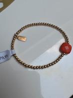 Pscallme, Sieraden, Tassen en Uiterlijk, Armbanden, Ophalen of Verzenden, Nieuw, Rood, Elastiek