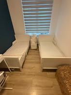 2x ikea sundvik meegroeibed, Lattenbodem, Gebruikt, 70 tot 85 cm, Ophalen of Verzenden