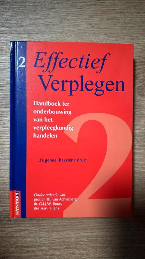Effectief verplegen deel 2, 3e herziene druk, Boeken, Studieboeken en Cursussen, Zo goed als nieuw, HBO, Alpha, Ophalen of Verzenden
