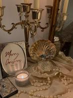 Antieke vintage kerst ornament fruitmand kerstbal, Ophalen of Verzenden