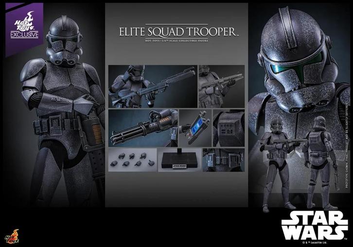 Hot Toys Star Wars AF 1/6 Elite Squad Trooper Exclusive, Verzamelen, Star Wars, Nieuw, Actiefiguurtje, Ophalen of Verzenden
