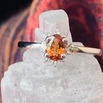 Granaat spessartien beschermt geluk steun powerful energie, Sieraden, Tassen en Uiterlijk, Ringen, Nieuw, Oranje, Ophalen of Verzenden