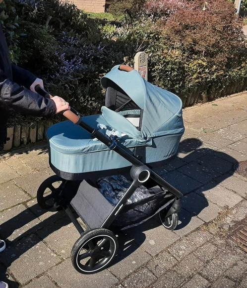 Kinderwagen Easywalker Rudey Forest Green met reiswieg, Kinderen en Baby's, Kinderwagens en Combinaties, Zo goed als nieuw, Overige merken