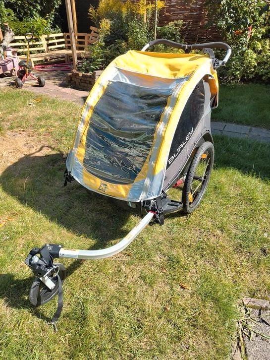 Burley Cub Fietskar, Fietsen en Brommers, Fietsaccessoires | Aanhangers en Karren, Zo goed als nieuw, Kinderkar, Ophalen