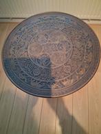 Antieke bijzettafel met koperen blad, Ophalen