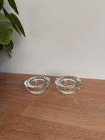 Iittala waxinelichthouders Ballo 2 stuks, Ophalen of Verzenden, Zo goed als nieuw, Overige materialen, Minder dan 25 cm