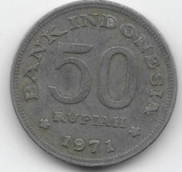 Indonesië 50 rupiah 1971 KM# 35 beschikbaar voor biedingen