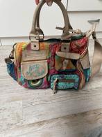 Desigual hand- / schoudertas, Ophalen of Verzenden, Zo goed als nieuw, Blauw, Handtas