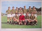 Eerste divisie B 1958/1959, Verzamelen, Ophalen of Verzenden, Gebruikt, Overige binnenlandse clubs, Poster, Plaatje of Sticker