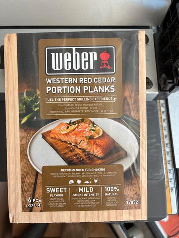 Weber Cederhouten Planken - 4 Stuks beschikbaar voor biedingen
