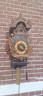 Friese stoelklok 1 wijzerig antiek, Ophalen of Verzenden