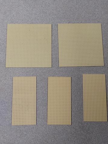 lego bouw platen beige / tan. beschikbaar voor biedingen