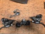 Shimano Deore 3x9 Versteller Set, Gebruikt, Derailleur of Ketting, Shimano, Mountainbike