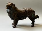 Bronzen Golden Retriever.  Gesigneerd., Antiek en Kunst, Ophalen of Verzenden