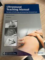 Ultrasound Teaching Manual, Matthias Hofer, Zo goed als nieuw, Beta, HBO