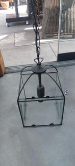 2 Hanglampen, Ophalen, Zo goed als nieuw, Glas, Minder dan 50 cm