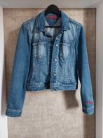 Spijkerjasje Tommy Hilfiger mt L, Kleding | Dames, Jassen | Zomer, Blauw, Maat 42/44 (L), Ophalen of Verzenden, Zo goed als nieuw