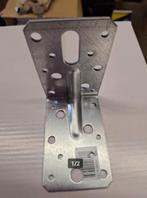 Hoekankers 90x90 mm met ril . 300 stuks ook per stuk te koo, Doe-het-zelf en Verbouw, IJzerwaren en Bevestigingsmiddelen, Ophalen of Verzenden