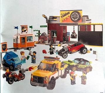 Lego City no. 60258: Tuningworkshop beschikbaar voor biedingen