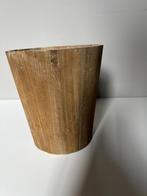 houten vaas/bloempot, Ophalen, Overige materialen, Overige kleuren, Zo goed als nieuw
