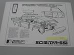 REL 022 Reliant Scimitar SS1, paneelopbouw kaart, Overige merken, Ophalen of Verzenden, Zo goed als nieuw