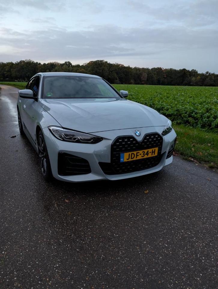 BMW 4-Serie Gran Coupé 420i 184pk M brooklyn grau, juli 2024, Auto's, BMW, Particulier, 4-Serie Gran Coupé, 360° camera, ABS, Achteruitrijcamera