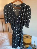The Kooples Jurk - Maat 36 (S) - Zwart polkadot, Kleding | Dames, Zwart, Ophalen of Verzenden, Zo goed als nieuw, Maat 36 (S)