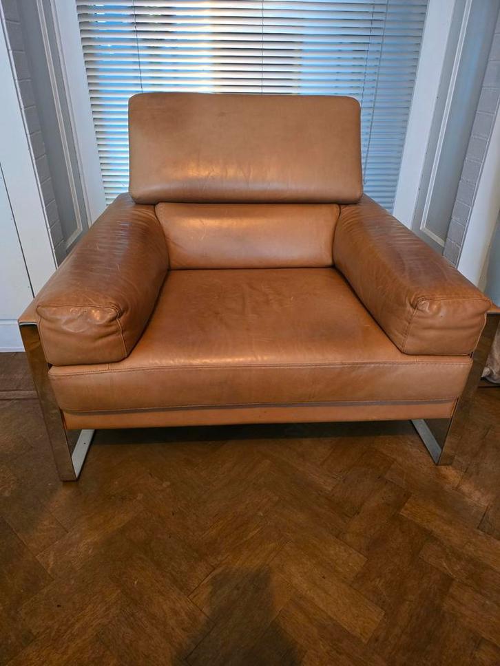 Calia Italia fauteuil - Love Seat, Huis en Inrichting, Banken | Sofa's en Chaises Longues, Gebruikt, Eenpersoons, Minder dan 150 cm