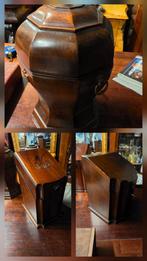 Antieke Mahonie Bestekbakken - 19e Eeuw