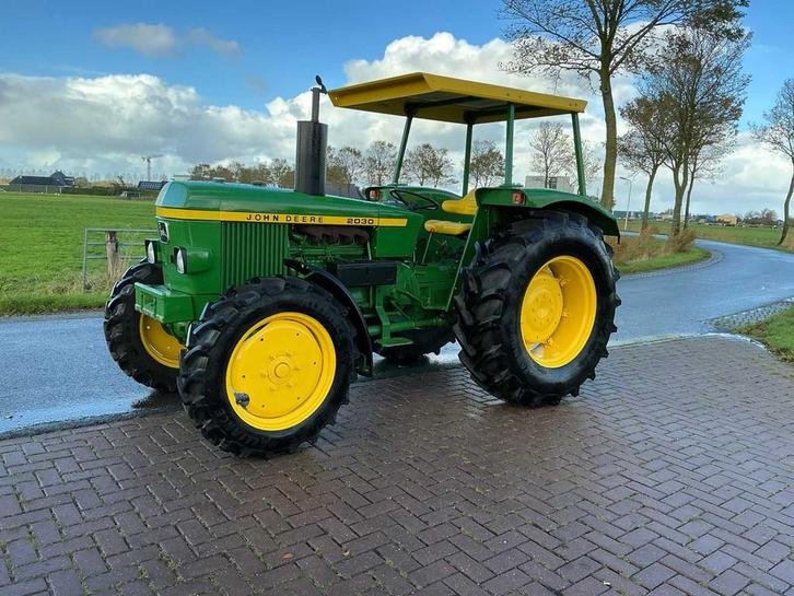 1977 John Deere 2030S Vierwielaangedreven landbouwtractor, Zakelijke goederen, Agrarisch | Tractoren, John Deere, Gebruikt