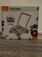 NİEUW! Loopwagen met blokjes, Kinderen en Baby's, Speelgoed | Babyspeelgoed, Ophalen of Verzenden, Nieuw, Overige typen, Met wieltjes