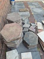 Gratis hexagon 6 hoek stenen, Ophalen, Klinkers, Zo goed als nieuw, 10 m² of meer