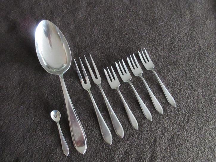 Sola Puntfilet Losse Delen, Huis en Inrichting, Keuken | Bestek, Gebruikt, Rvs of Chroom, Vaatwasserbestendig, Ophalen of Verzenden