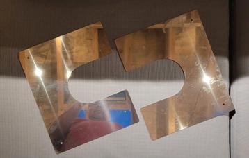 Rvs centreerplaat tweedelig diameter 100 mm beschikbaar voor biedingen