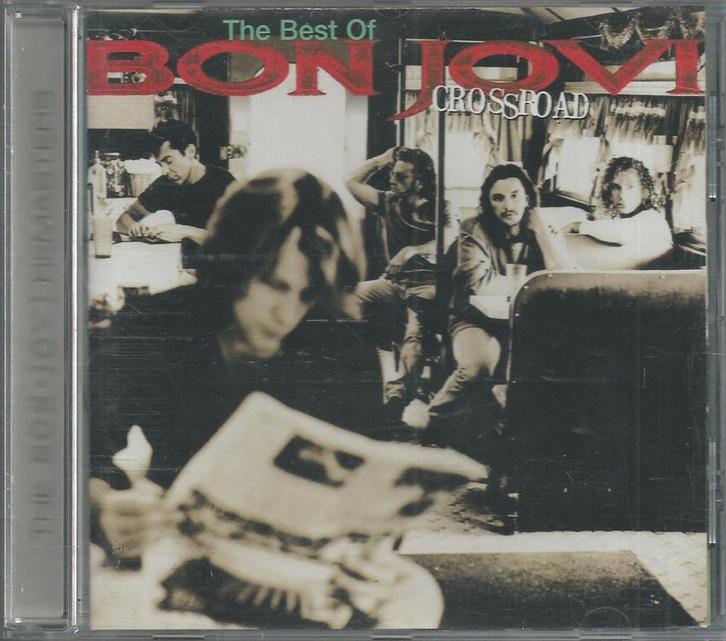 Bon Jovi - Crossroads, the best of ( remasters ), Cd's en Dvd's, Cd's | Pop, Zo goed als nieuw, 1980 tot 2000, Ophalen of Verzenden