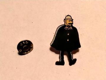 Kwik en Flupke de agent strip stripserie logo pin politie  beschikbaar voor biedingen