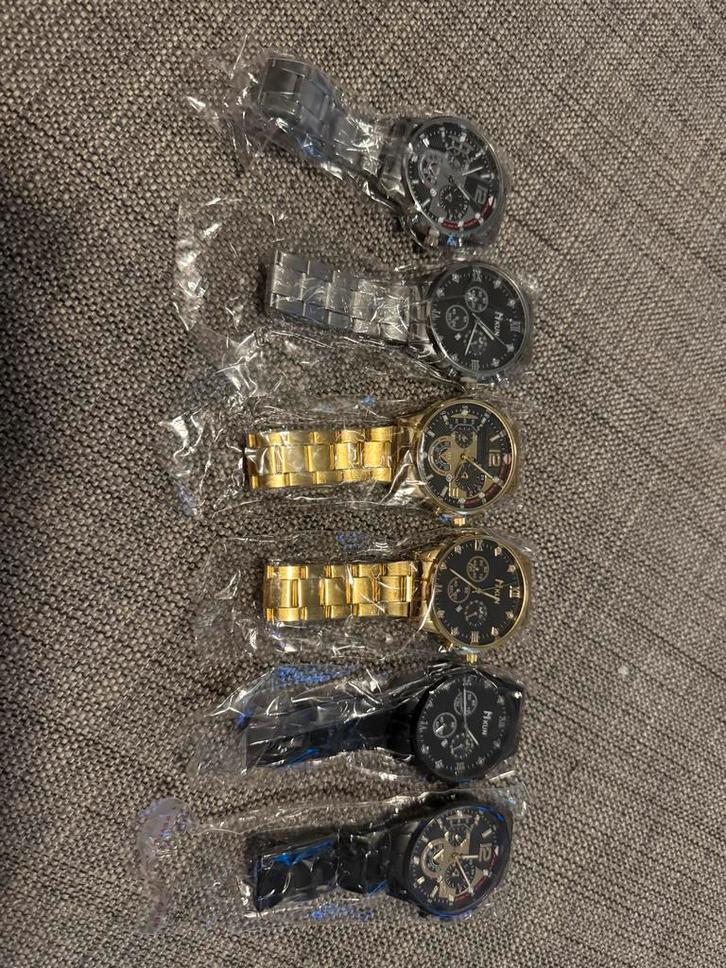 Nieuwe horloges - diverse kleuren en modellen!, Sieraden, Tassen en Uiterlijk, Horloges | Heren, Nieuw, Polshorloge, Overige merken