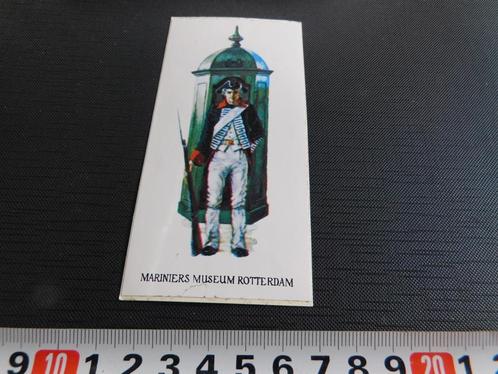 sticker Leger Mariniers Museum Rotterdam, Verzamelen, Stickers, Zo goed als nieuw, Bedrijf of Vereniging, Ophalen