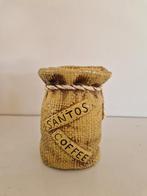 Santos koffie spaarpot keramiek, Steen, Aardewerk of Keramiek, Onbekend, Ophalen of Verzenden, Zo goed als nieuw
