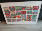Keith Haring Retrospect 1989 - zeefdruk 101cm X 71cm, Antiek en Kunst, Kunst | Litho's en Zeefdrukken, Ophalen
